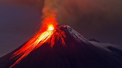 Eruption of the San Cristobal volcano