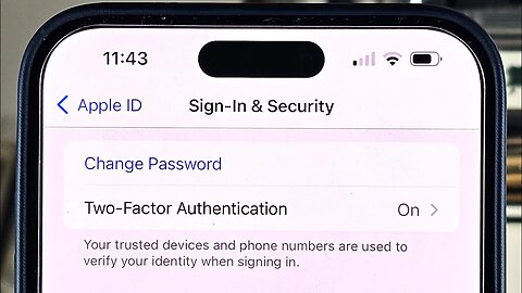 How To Change Apple ID Password iPhone 15 Pro Max