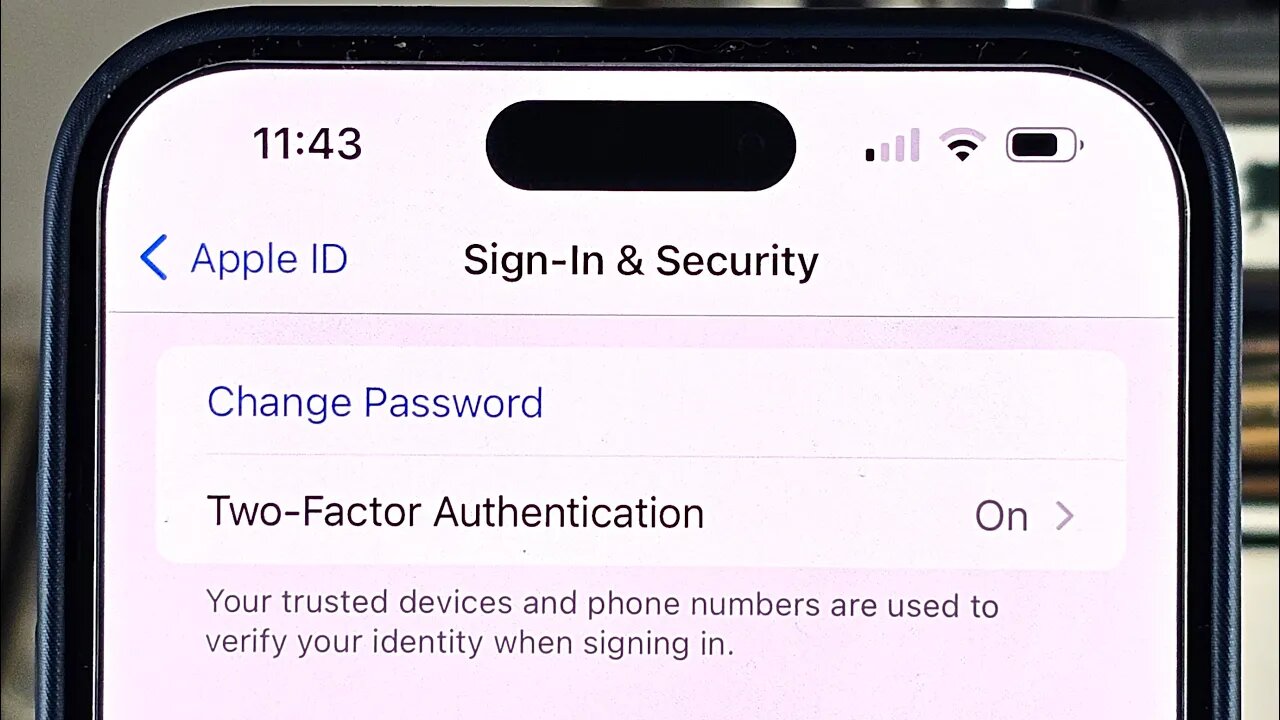 how to change apple id password on iphone 15 pro max