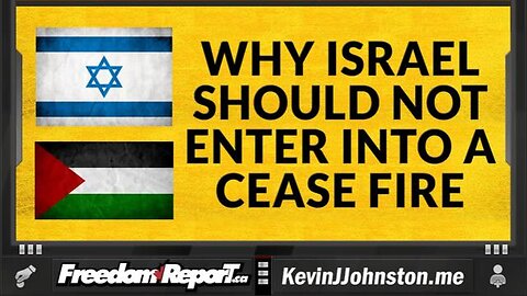 WHY ISRAEL SHOULD NOT ACCEPT A CEASE-FIRE, YET.