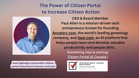 Power of Citizen Portal to Increase Citizen Action