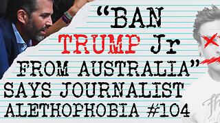 AUSSIE JOURNO FREAKS OUT OVER TRUMP JR VISIT