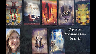 Capricorn Christmas thru December 31, 2023 ~ Mystic Amista Weekly Tarot