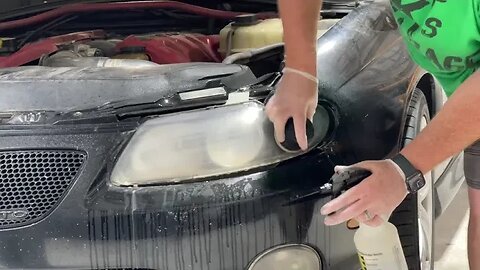 Headlight Restoration and Repair on the Prince Pontiac GTO