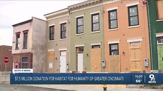 $7.5 million going to Habitat for Humanity of Greater Cincinnati