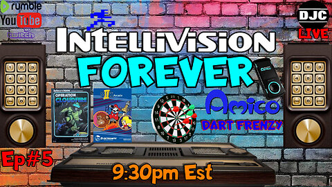 INTELLIVISION FOREVER - Ep#5 "Dart Frenzy and Operation Cloudfire/D2K"
