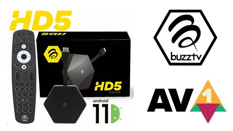 BuzzTV HD5 Live TV Android 11 TV Dongle Review