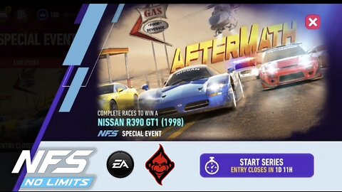 Need For Speed No Limits "Special Event" *AFTERMATH * NISSAN R390 GT1 (1998) Day 1 Gameplay.