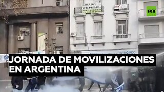 Nueva jornada de movilizaciones en Argentina