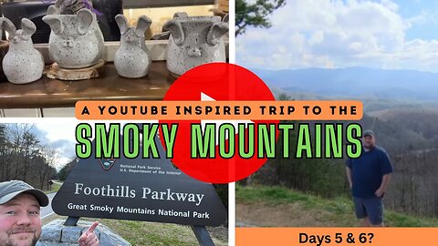 Smoky Mountain Vacation - Doing what the local YouTubers do in Pigeon Forge! Days 5 & 6