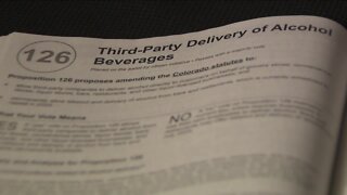 Proposition 126 aims to make Colorado alcohol delivery permanent