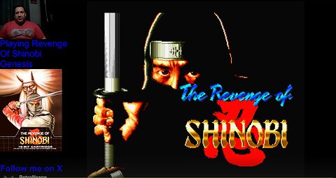 Revenge of Shinobi on Sega Genesis