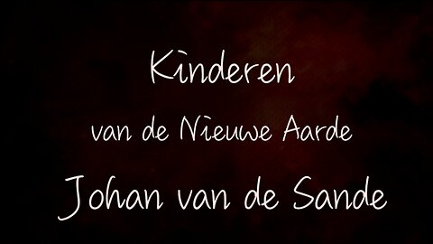 Kinderen van de Nieuwe Aarde - Johan van de Sande - Open Vizier