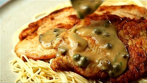 Easy Chicken Piccata 🥳✨