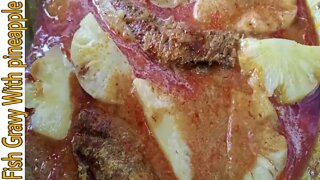 Fish Gravy With Pineapple Recipe | Malaysian Style Fish Sambal Recipe | Pak Vs Malaysian Food