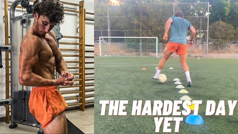 The Hardest Day Yet! The Off-Season Of A Pro Footballer (EP9)