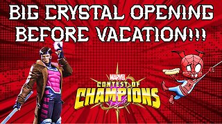 BIG Crystal Opening Before Vacation!!! #mcoc #marvelchampions