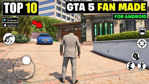 Top 10 Best GTA V Fan Made Games For Mobile - New Games 2024