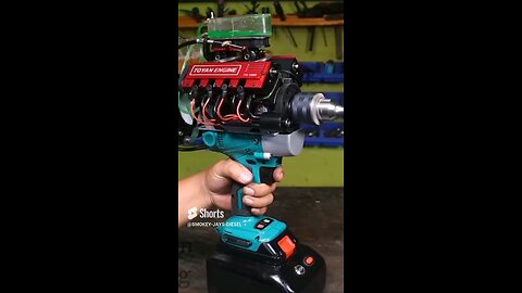 V8 Gas powered drill 😏