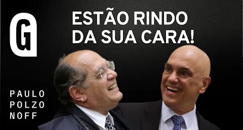 Alexandre de Moraes e Gilmar Mendes fazem piada durante sessão do STF