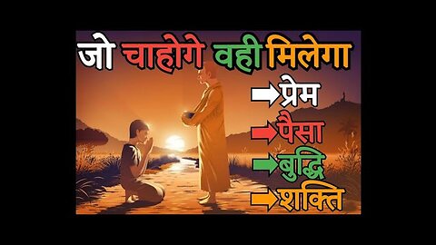 जो चाहोगे वही मिलेगा | विचारों की शक्ति | Buddhist Motivational story on Law of story