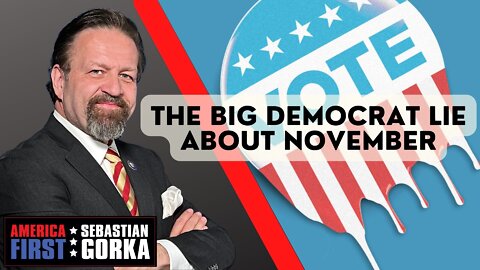 The big Democrat lie about November. Robert Cahaly with Sebastian Gorka on AMERICA First
