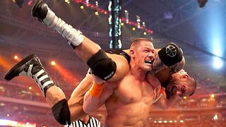 John Cena vs Batista WrestleMania 26 Highlights