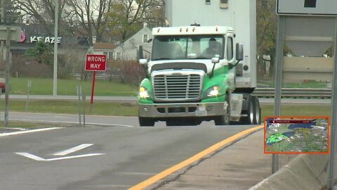 Truck drivers make final push to leave WNY before NYS Thruway closes to commercial vehicles