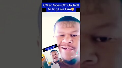 Cmac goes off on troll acting like him 😂 #cripmac #funnyvideo