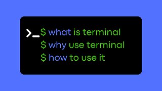 Terminal Basics