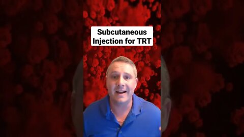 Subcutaneous Injections for TRT #subcutaneous #subcutaneousinjection #trt #testosterone