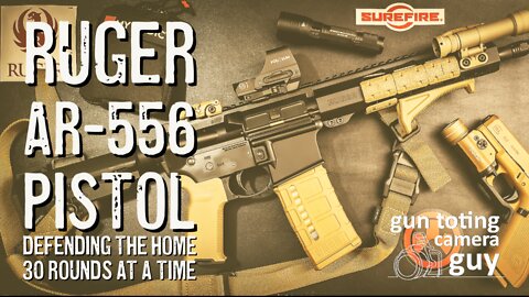 Ruger AR-556 Pistol Project