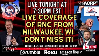 Live coverage of RNC from Milwaukee, WI. Don't Miss it!