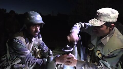 Syrian Artillerymen Support Russian Soldiers Participating In The Special Military Operation