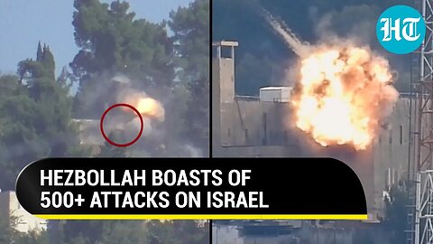 Hezbollah's 509 Strikes On Israel: Drones, Missiles, Artillery Fire From Lebanon | Details