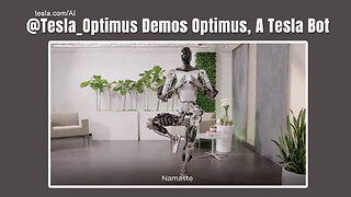@Tesla_Optimus Demos Optimus, A Tesla Bot