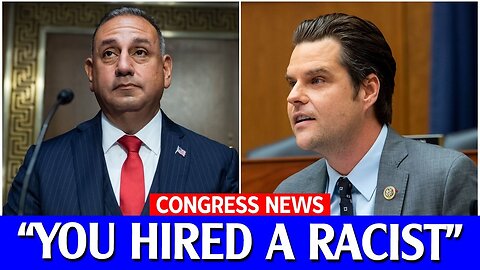 'WHY DIDN'T YOU FIRE HER' Matt Gaetz BRUTALLY DEMOLISH Biden Witness For RIDICULOUS 'Racist Hire'