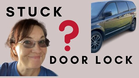 Minivan Sliding Door Lock Busted | 2016 Dodge Grand Caravan | Do You Have a Free Warranty Extension?