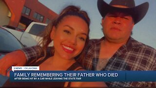 Family Remembering Their Father Who Died