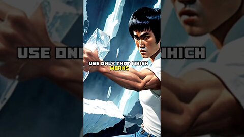 USE ONLY THAT WHICH WORKS #brucelee #bruceleequotes #philosophy #wordsofwisdom #lifelessons #shorts