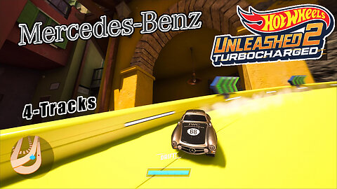 PS5 | Hot Wheels Unleashed 2: Turbocharged | Mercedes-Benz 300 SL 2021: 4 Track Comp. Online MP #ps5