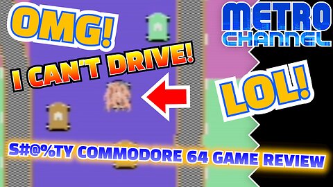 S#@%ty Commodore 64 Game Review: I Can't Drive