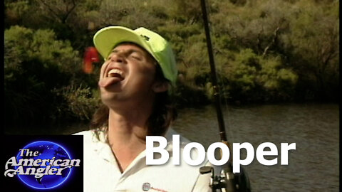 Bored Cameraman Blooper from the "American Angler"