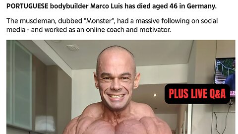 Bodybuilder Marco Luis Dies at 46 - LIVE
