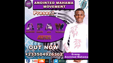 JEHOVAH PRAISE (Anointed Praise And Worship) By Evang. Anointed Mahama Official Lyrics video.