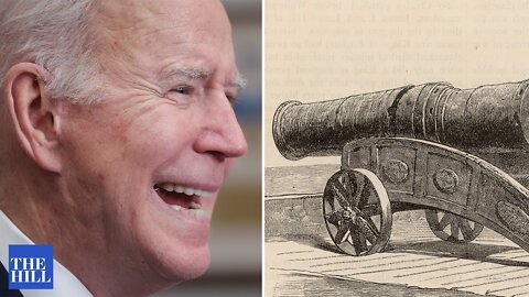 'You Couldn't Buy A Cannon': Biden Says 2nd Amendment Isn't Absolute, Doesn't Cover Assault Weapons