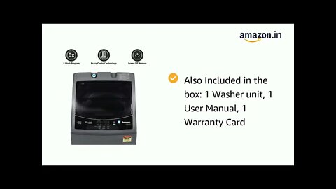 Panasonic 6 Kg 5 Star Fully-Automatic Top Loading Washing Machine (NA-F60LF1HRB, Grey)| Save 7000/-