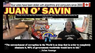 Juan O Savin in rare form delivers the goods on: Trump Arrest, Election Theft, Sound of Freedom.