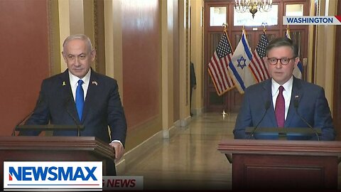 'Our dear ally Israel is in an existential fight': Speaker Johnson holds presser with Netanyahu