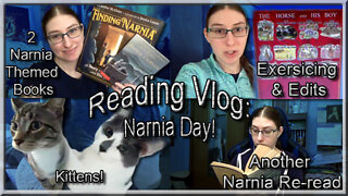 READING VLOG: Narnia Day Things & Re-Reading Prince Caspian + MORE!